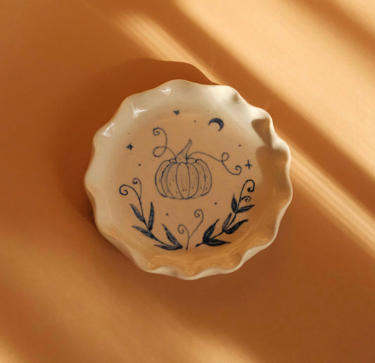 Pumpkin Trinket Dish 3